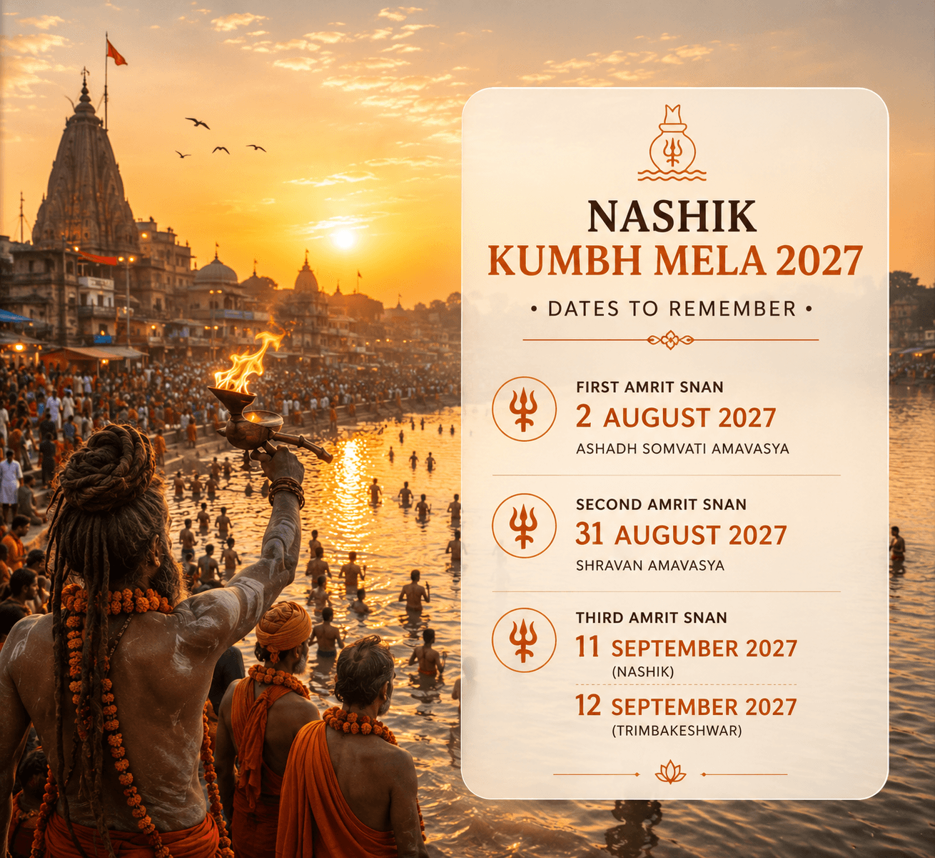 Dates and schedule visual